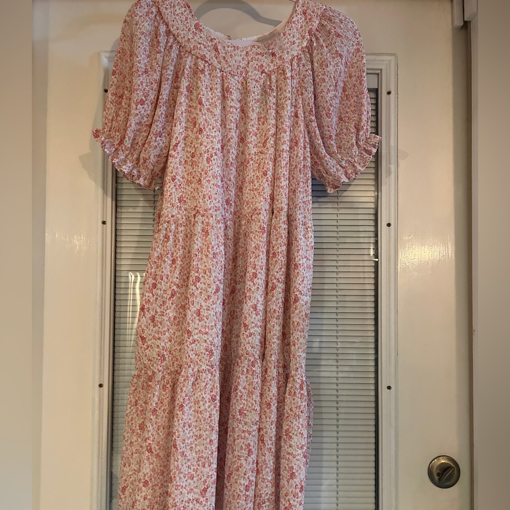 Hayden Pink Floral Dress